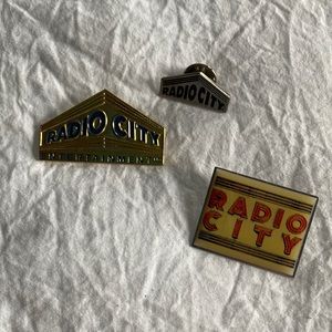 Radio City Music Hall pins